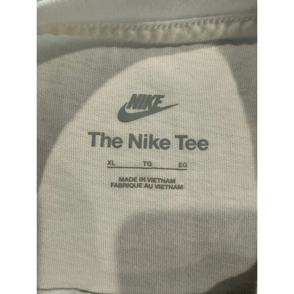 Nike Kids Size XL Short-Sleeves Crew neck T-Shirt White - Picture 5 of 5